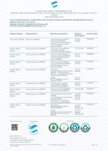 Sarpteks OCS and RCS scope certificate — 5