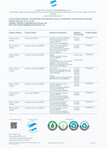 Sarpteks OCS and RCS scope certificate — 9
